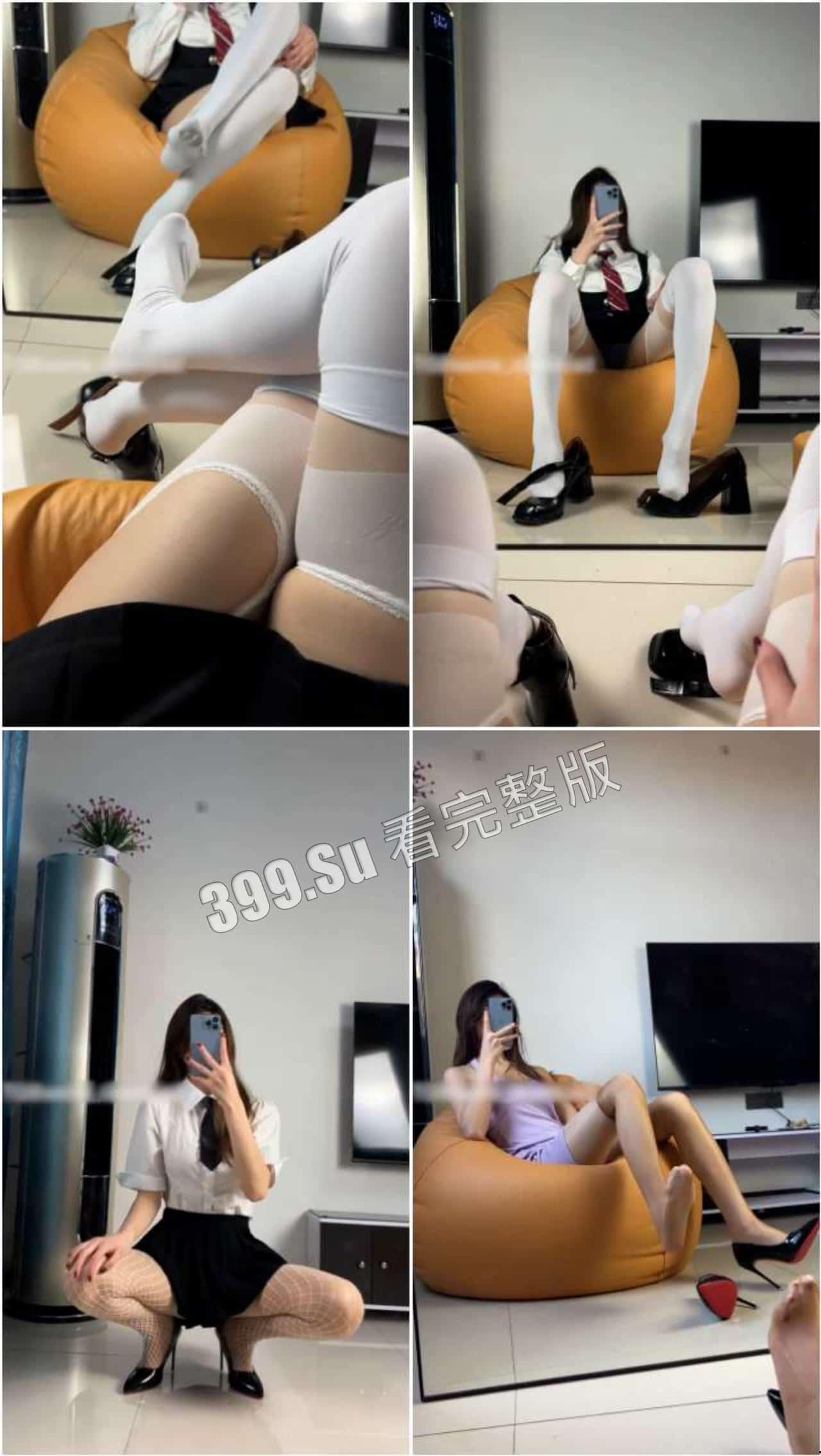 抖音20+W粉 白龙猫女  160多部微密圈视频合集（全网最全）  足控丝袜爱好者必看-5